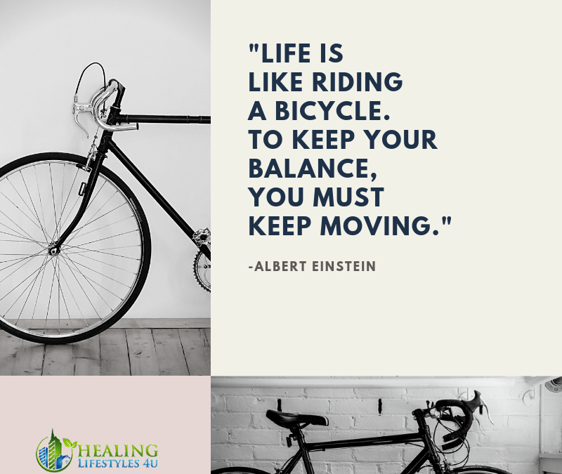 Life is like riding a bicycle